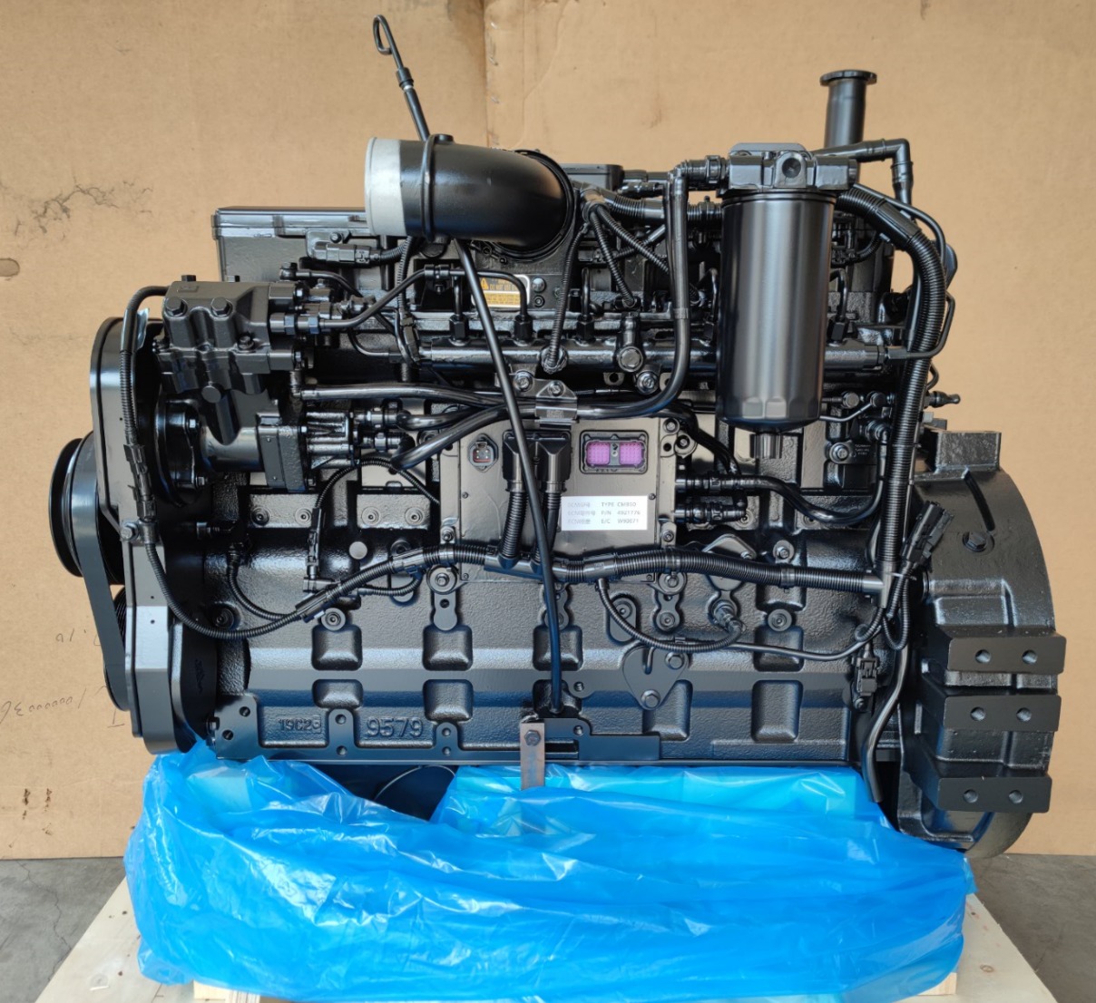 SAA6D114E-3 Двигатель в сборе Komatsu PC300 запчасти от Ла-спецтрак